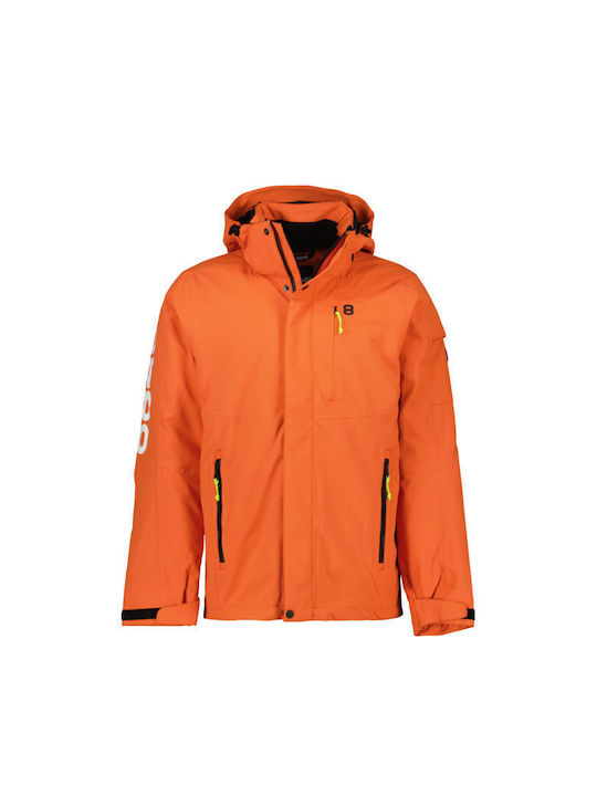 8848 Altitude Quady 2.0 Men's Ski & Snowboard Jacket Orange