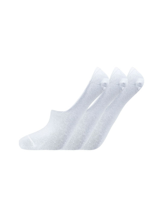 Endurance Κάλτσες 3-Pack Livio Silicone Sneaker Socks - 1002 White