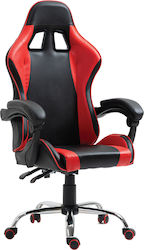 ArteLibre Legend Καρέκλα Gaming Δερματίνης Κόκκινο/Μαύρο