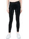 Women's Cropped Legging High Waisted Black