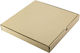 Disposable Pizza Paper Box Kraft 33x33x3.5cm 20pcs