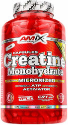 Amix Creatine Monohydrate Micronized 800mg 500 κάψουλες