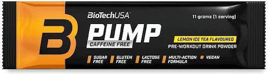 Biotech USA Pump Koffeinfreie 11gr Zitronen-Eis-Tee