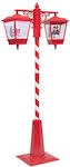 Aria Trade Leuchtend Weihnachtsfigur Plastik Dekorativ Rot 188cm
