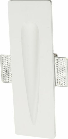 Psarrakos Spot de exterior montat pe perete LED 1.5W cu Alb Cald Lumină 10x32x4.8εκ.