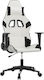 vidaXL 3143762 Gaming Stuhl Weiß