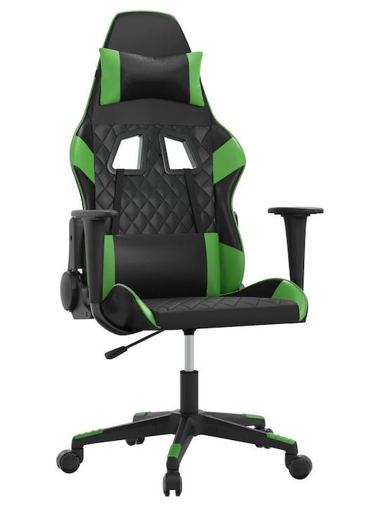vidaXL 3143756 Gaming Stuhl Black/Green
