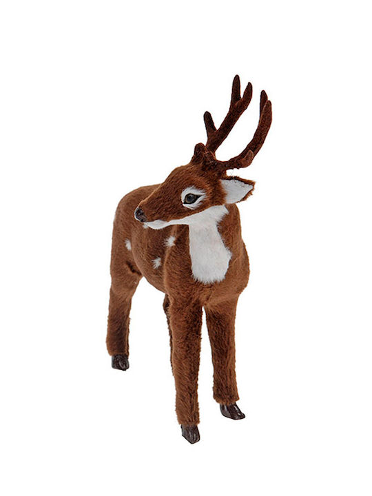 JK Home Decoration Christmas Fabric Figure Reindeer Height 15cm