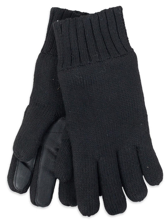 Ugg Australia Μαύρα Γυναικεία Πλεκτά Γάντια