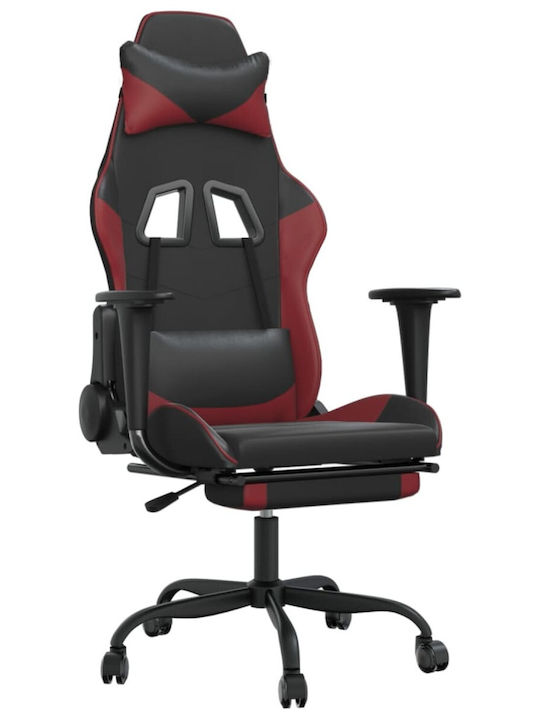 vidaXL 345418 Καρέκλα Gaming Δερματίνης με Υποπ...