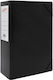 Leizer Plastic File Box with Rubber Band 25x11x...