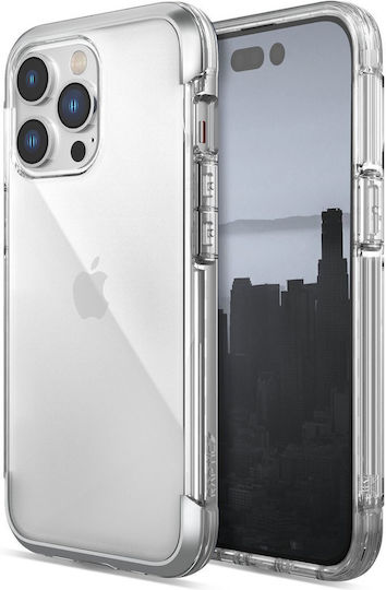 Raptic X-Doria Air Back Cover Πλαστικό / Σιλικόνης Ασημί (iPhone 14 Pro)