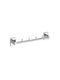 Bemeta Bemeta Niki Wall-Mounted Bathroom Hook with 4 Positions Silver