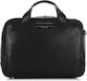 Porsche Design Roadster Leather Τσάντα Ώμου / Χειρός για Laptop 15" σε Μαύρο χρώμα