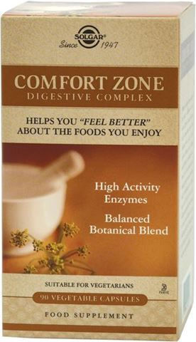 Solgar Comfort Zone Digestive Complex Alte Suplimente Alimentare 90 Capsule Pe Bază De Plante