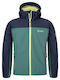 Ravio Waterproof Kids Sports Short Windproof Hooded Multicolour Jacket