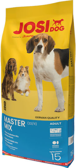 Josera Josidog Master Mix 15kg Ξηρά Τροφή για Ενήλικους Σκύλους με Κρέας και Ρύζι