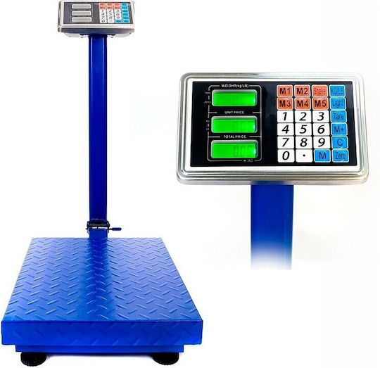 Elektronische Plattform mit Turm mit Maximalem Gewicht 500kg und Präzision der Messung 200gr