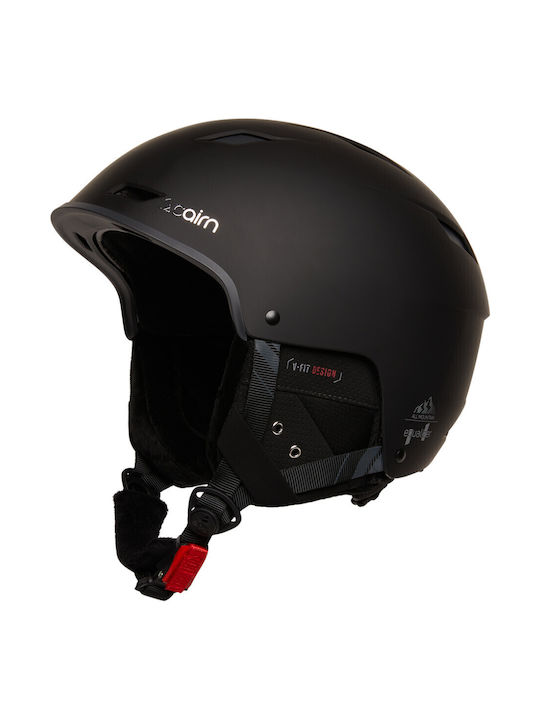 Cairn Equalizer Κράνος για Σκι & Snowboard σε Μαύρο Χρώμα