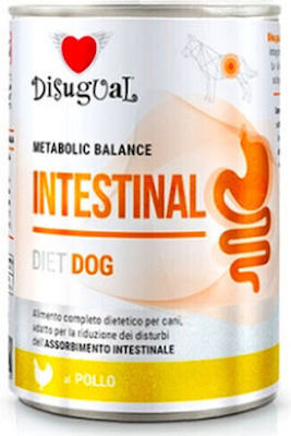 Disugual Metabolic Balance Intestinal Canned Diet Wet Dog Food with Chicken 1 x 400gr