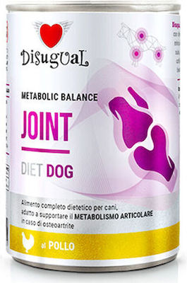 Disugual Metabolic Balance Joint Canned Diet Wet Dog Food with Chicken 1 x 400gr