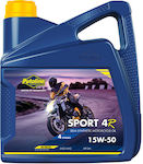 Putoline Sport 4R Semi-synthetic Motorcycle Oil for Four-Stroke Engines 15W-50 4lt