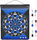 Gentlemen's Hardware Dartboard Roll Set with Target and 6 Magnetic Arrows
