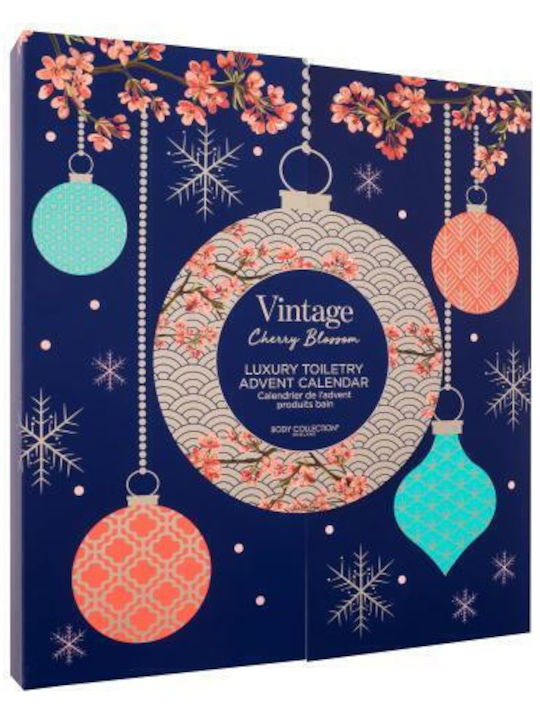 Body Collection Vintage Cherry Blossom Adventskalender Luxuriöse Toilettenartikel