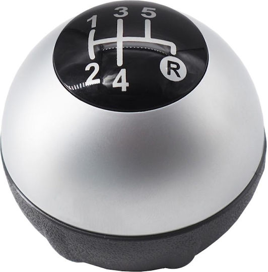 Simoni Racing Πόμολο 5 Ταχυτήτων για Fiat 500 / Panda 2003-2012 Ασημί