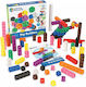 Learning Resources Mathlink Cubes Big Builders STEM Joc Educațional de Cunoștințe pentru 5+ ani Ani