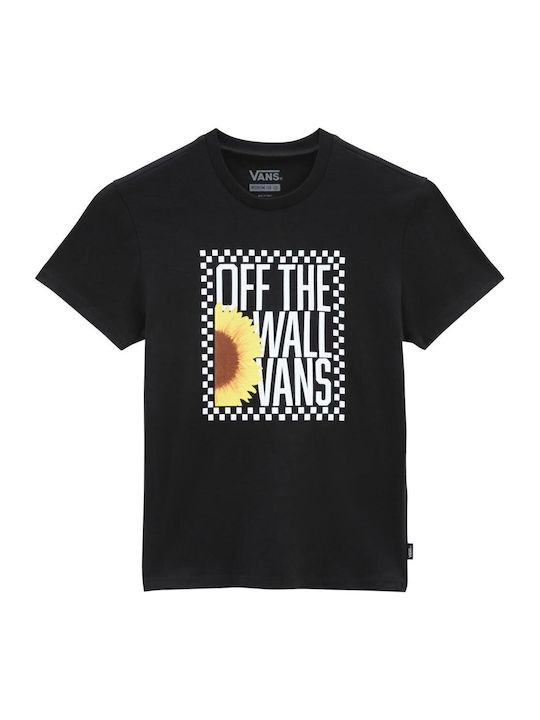 Kinder-T-Shirt Schwarz Crew