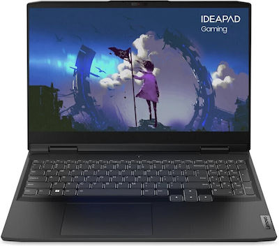 Lenovo IdeaPad Gaming 3 15IAH7 15.6" IPS FHD 120Hz (i7-12650H/16GB/512GB SSD/GeForce RTX 3060/No OS) Onyx Grey (US Keyboard)