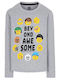 Kids' Shirt Long Sleeve Gray