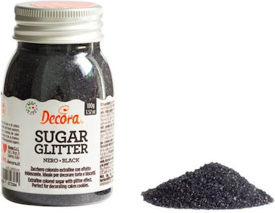 Decora Decorative Glitter Black 100gr