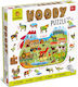 Wooden Kids Puzzle Farm for 5+ years+ Years 48pcs Ludattica
