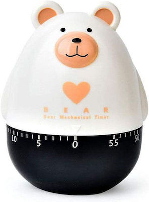 Countdown Analog Kitchen Timer Bear