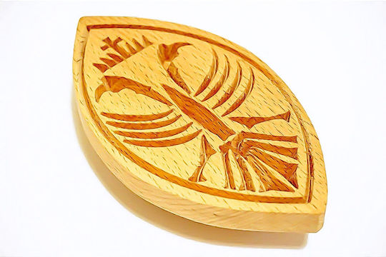 Karageorgos Bros Stempel Prosphora-Siegel 15x8.5cm 1Stück
