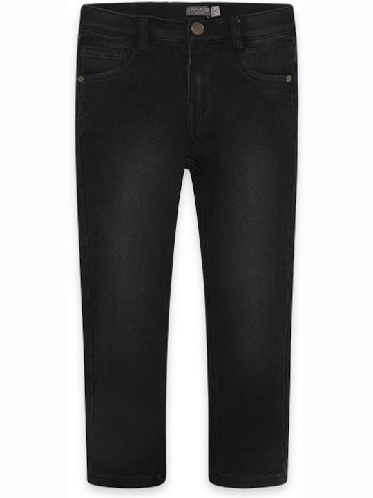 Canada House Pantaloni copii din denim Negru