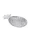 Zaros Decorative Aluminum Bowl Silver 32x18cm