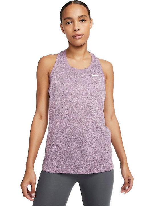 Women's Summer Blouse Sleeveless Purple