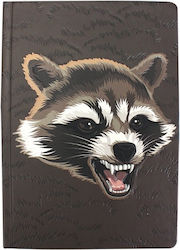 Half Moon Bay Rocket Raccoon Ριγέ A5 Μαύρο Half Moon Bay Rocket Raccoon Ριγέ A5 Μαύρο