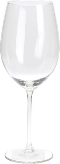 Set Pahare De Vin Cu Coloane Din Sticlă 540ml 4 Bucăți