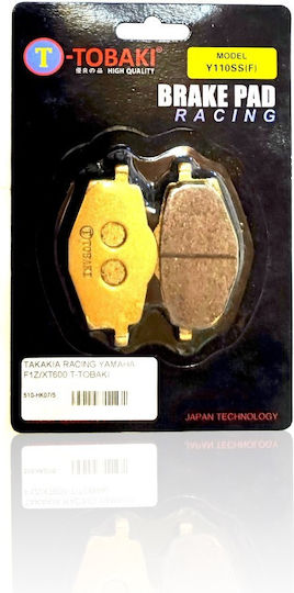 Tobaki Motorcycle Brake Pads Rear Racing Pads for Yamaha F1Z XT 600 for Yamaha XT 600 DT Crypton F1ZR