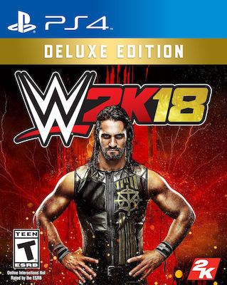 WWE 2K18 Deluxe Edition PS4 Game (Used)