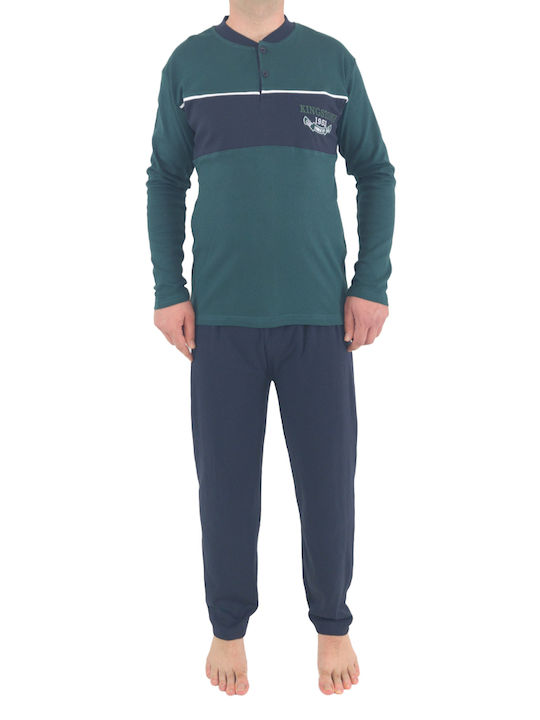 Pijama pentru bărbați Kingstone verde W23