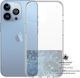 PanzerGlass Clearcase Antibacterial Military Grade Certified Umschlag Rückseite Silikon Transparent (iPhone 13 Pro)