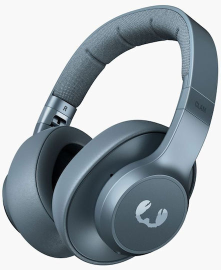Fresh 'n Rebel Clam Wireless / Wired Over Ear Headphones with 35 hours of Operation Dive Blue