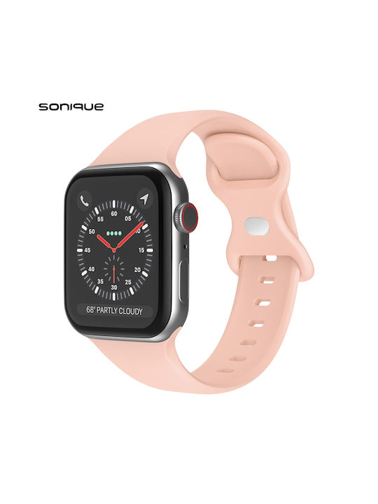 Sonique Butterfly Band Strap Silicone Pink (App...