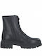 S.Oliver Leather Women's Ankle Boots Black