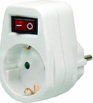 01K Single Socket White